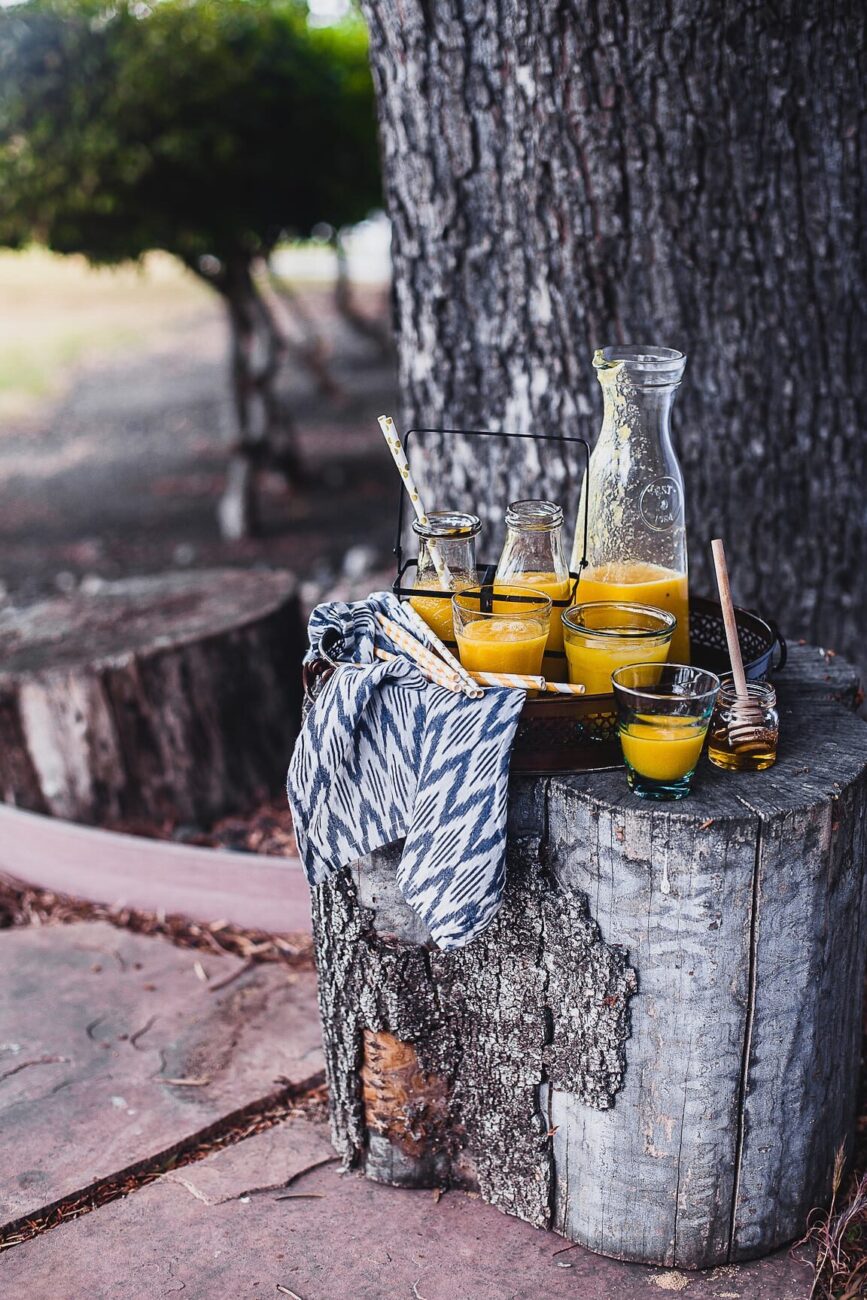 Refreshing Ginger-Tropical Fruit Punch Recipe