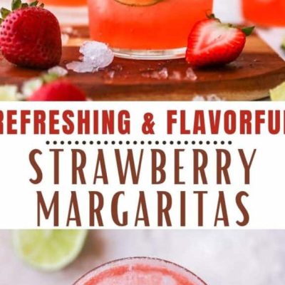 Refreshing Homemade Strawberry Margarita Recipe