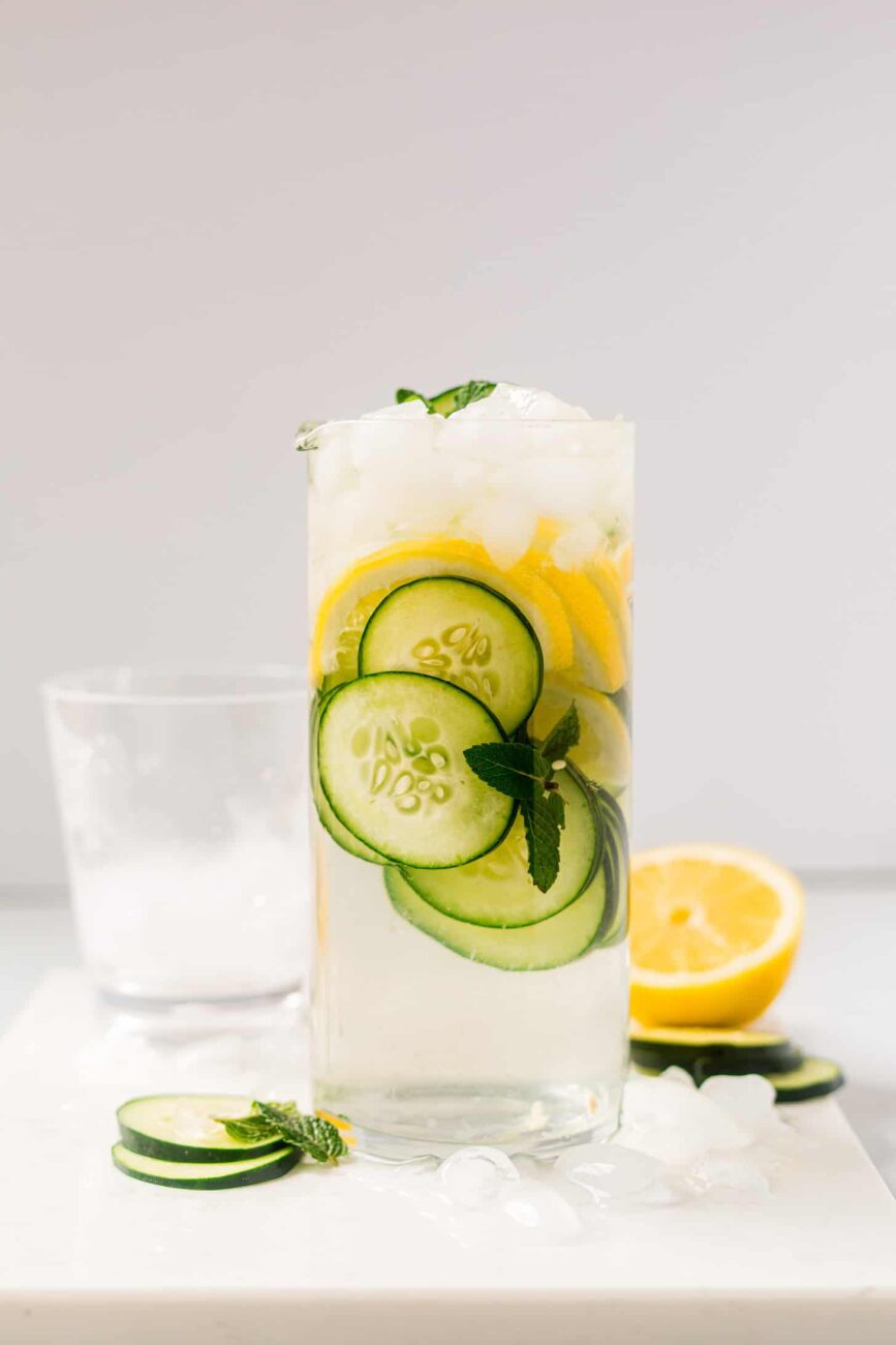 Refreshing Lemon & Cucumber Water