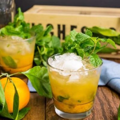 Refreshing Tangerine Sparkler Drink Recipe