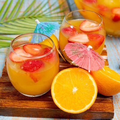 Refreshing Tropical Gold Fruit Punch Recipe