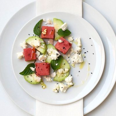 Refreshing Watermelon And Feta Cheese Salad Recipe