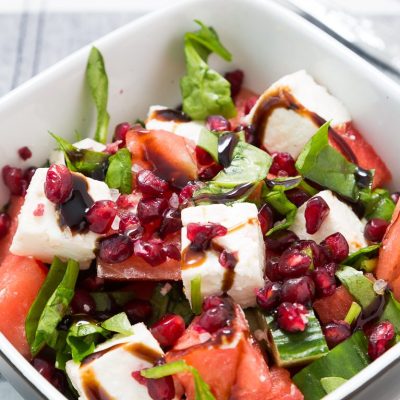 Refreshing Watermelon And Pomegranate Salad Recipe