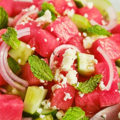 Refreshing Watermelon Salad For A Perfect Summer Treat