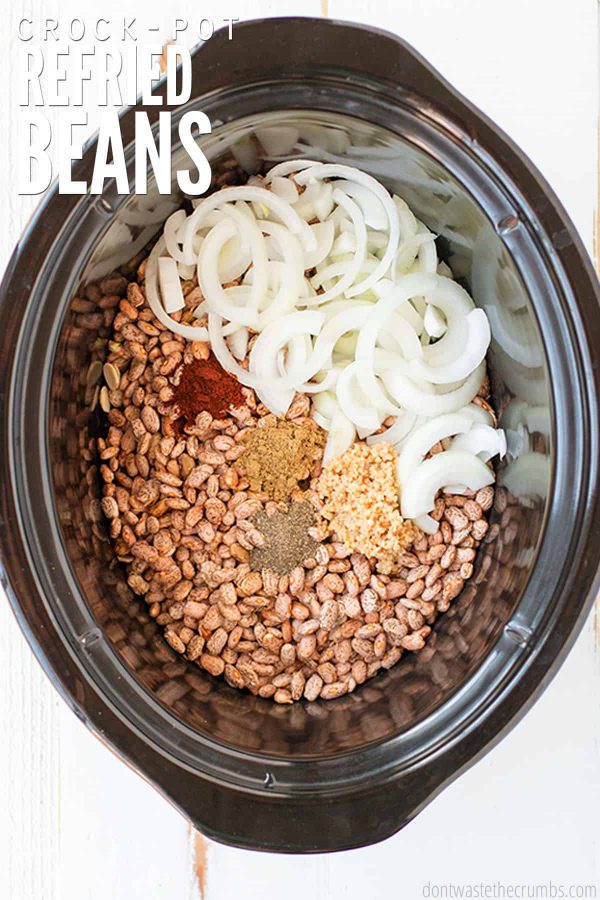 Refried Beans Crock Pot