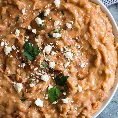 Refried Beans - Homemade