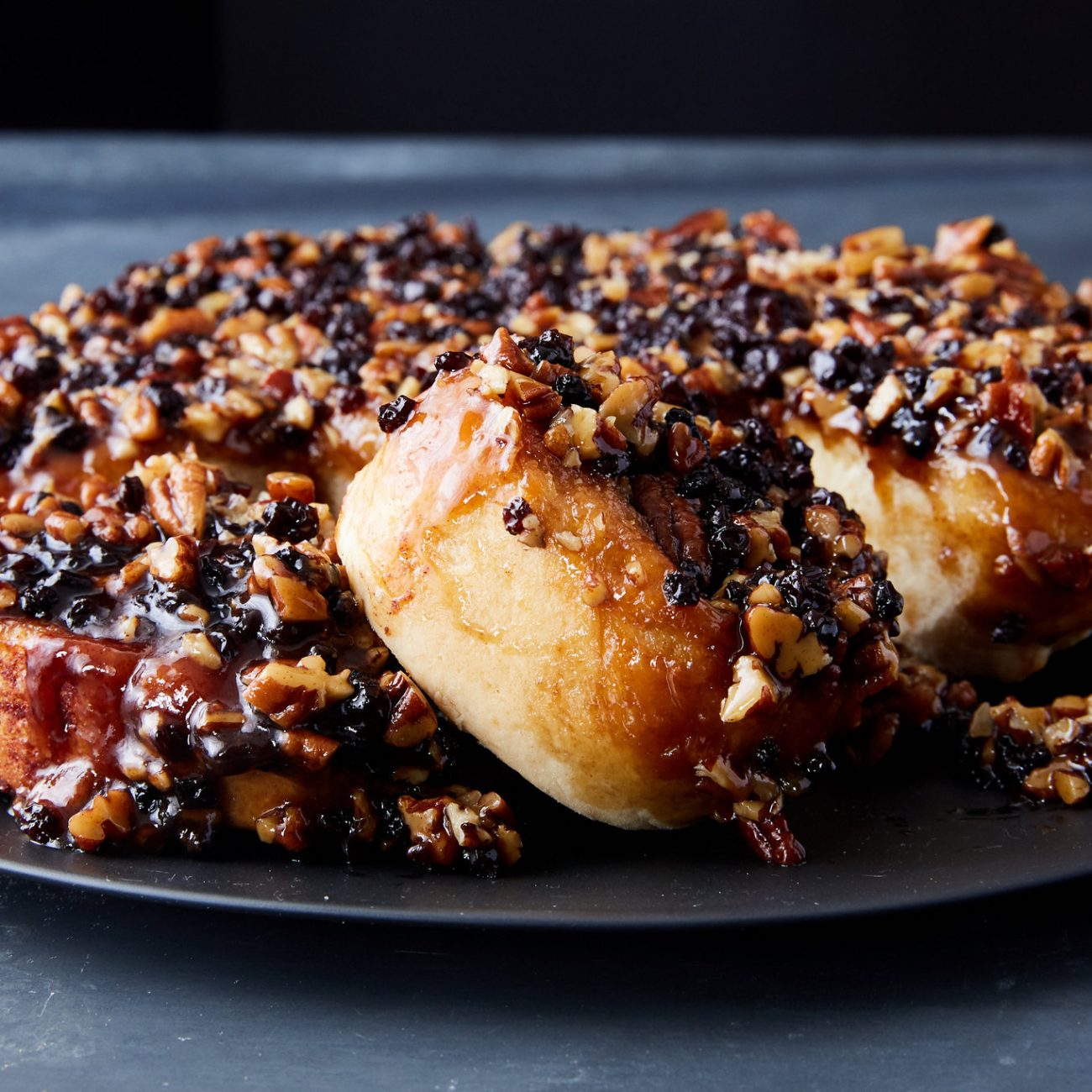 Rhubarb Sticky Buns