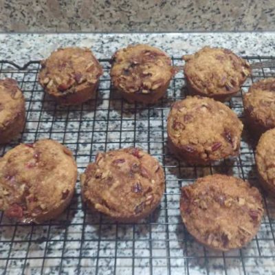 Rhubarb Streusel Muffins