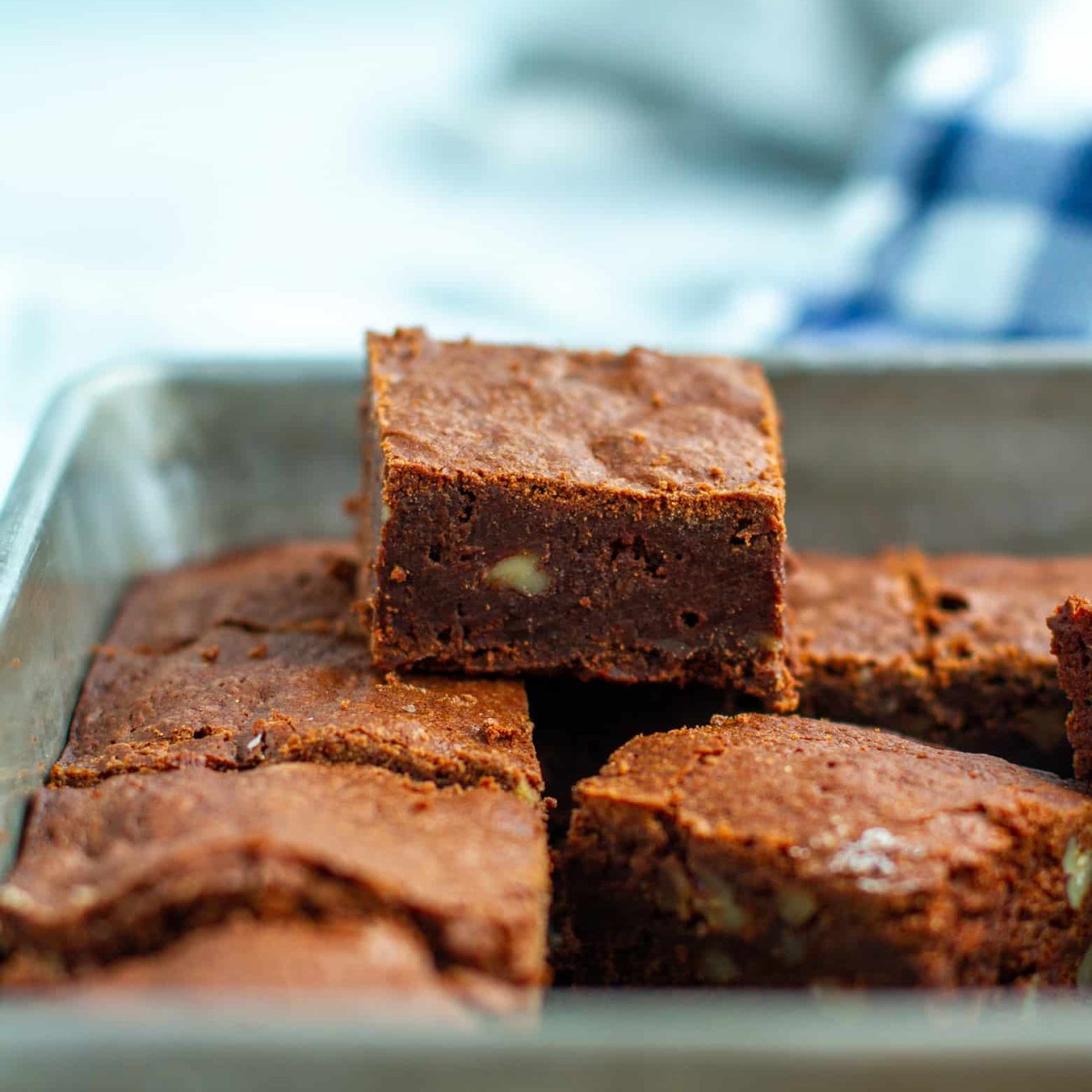 Rich And Chewy Low Fat Brownies