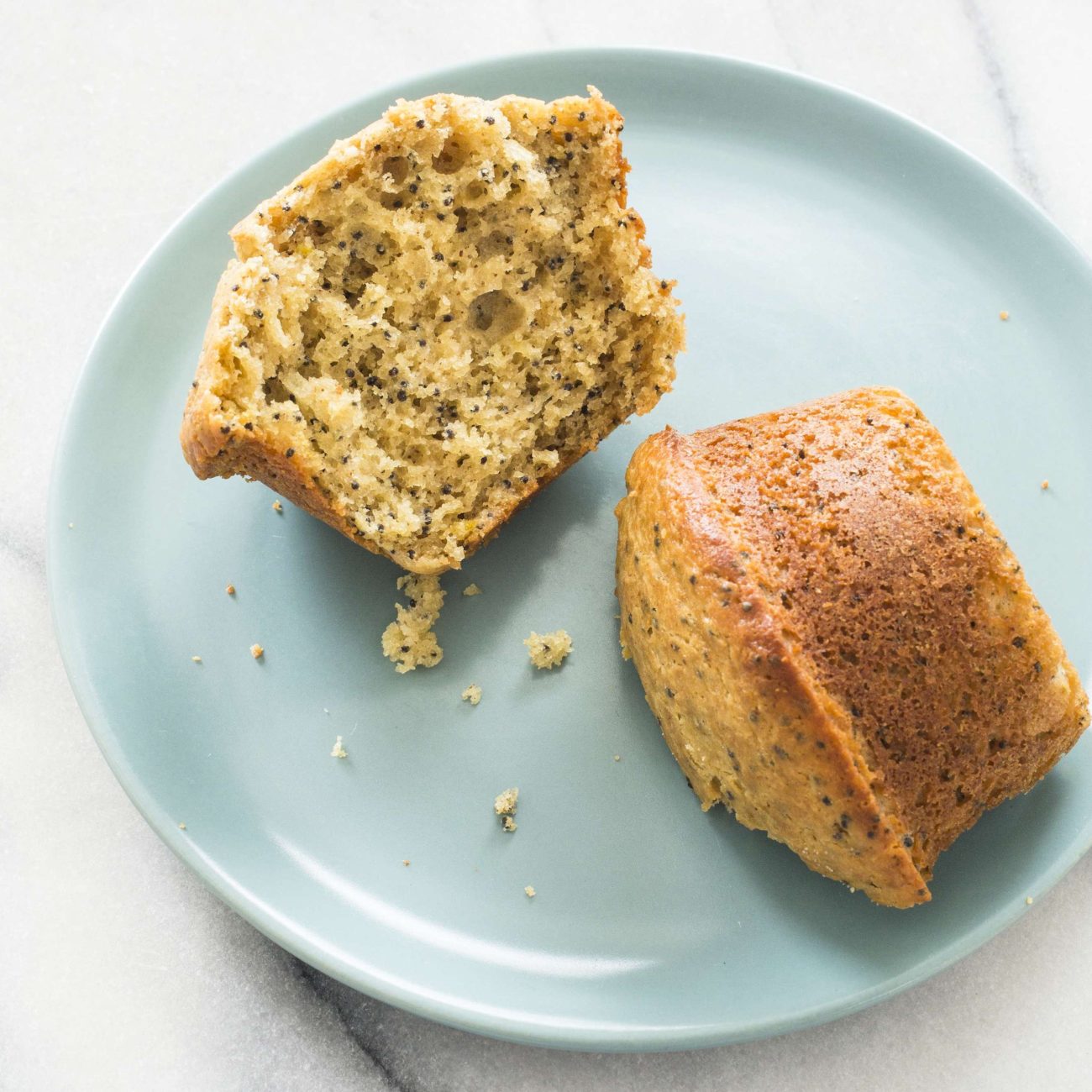 Rich Buttery Poppy Seed Muffins