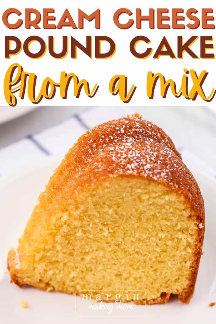 Rich Orange Cream Cheese Pound Cake