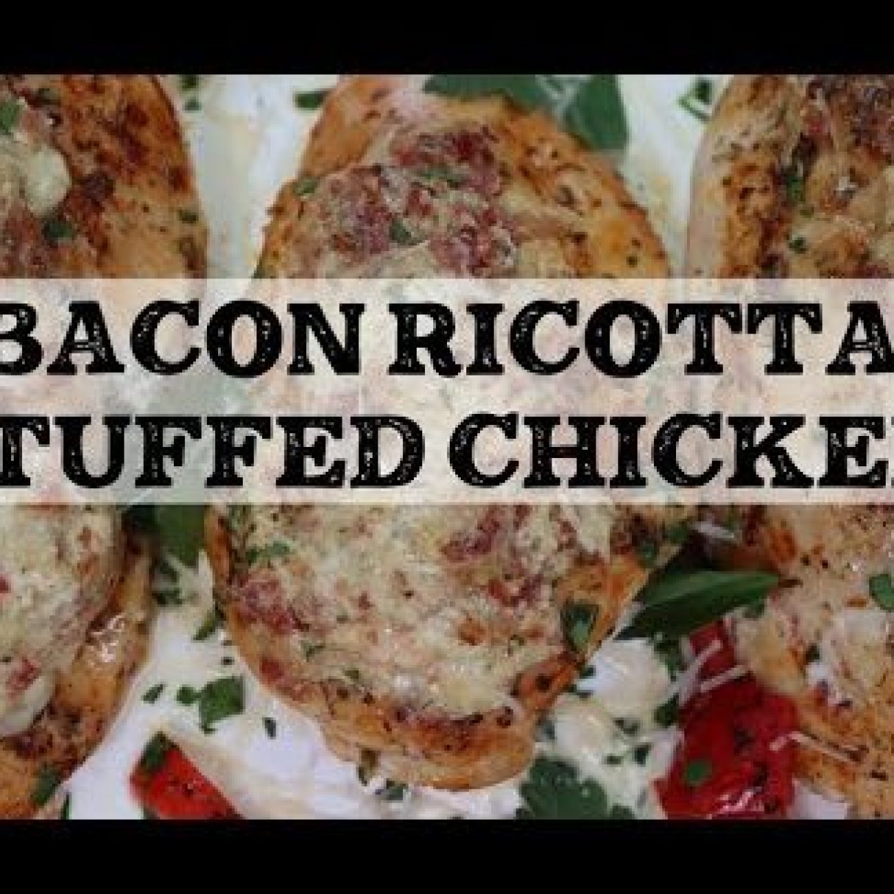 Ricotta And Ham Stuffed Chicken Breasts