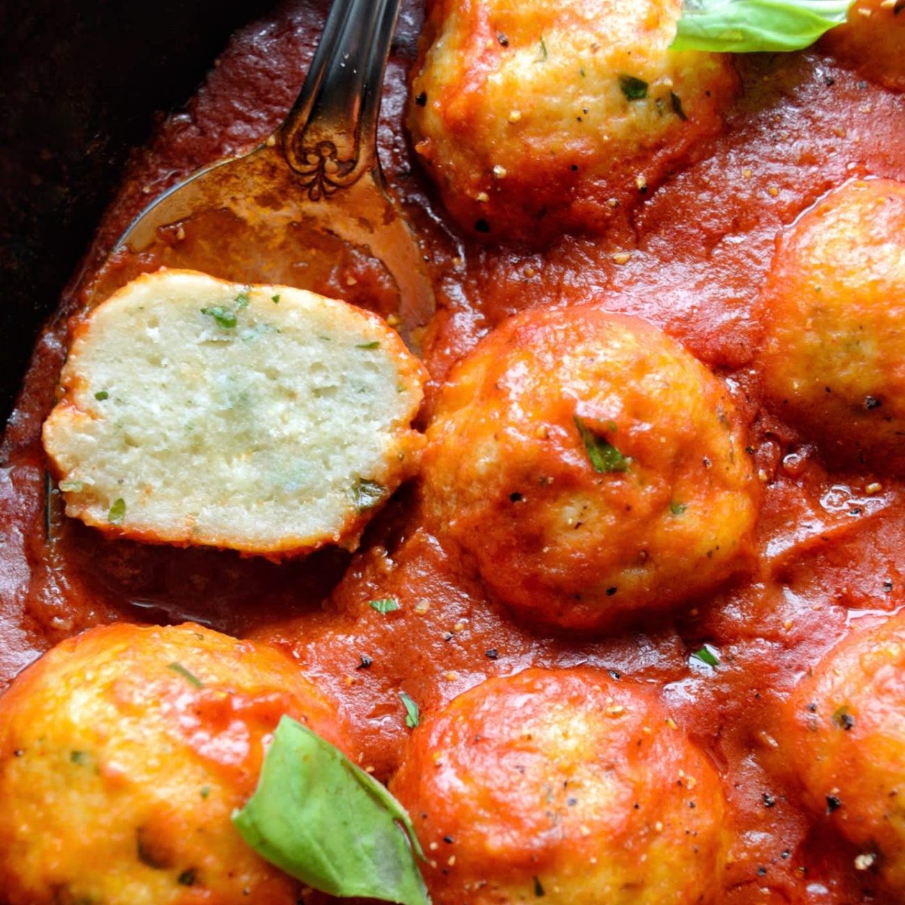 Ricotta Cheeseballs Meatless Balls