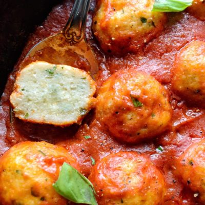 Ricotta Cheeseballs Meatless Balls