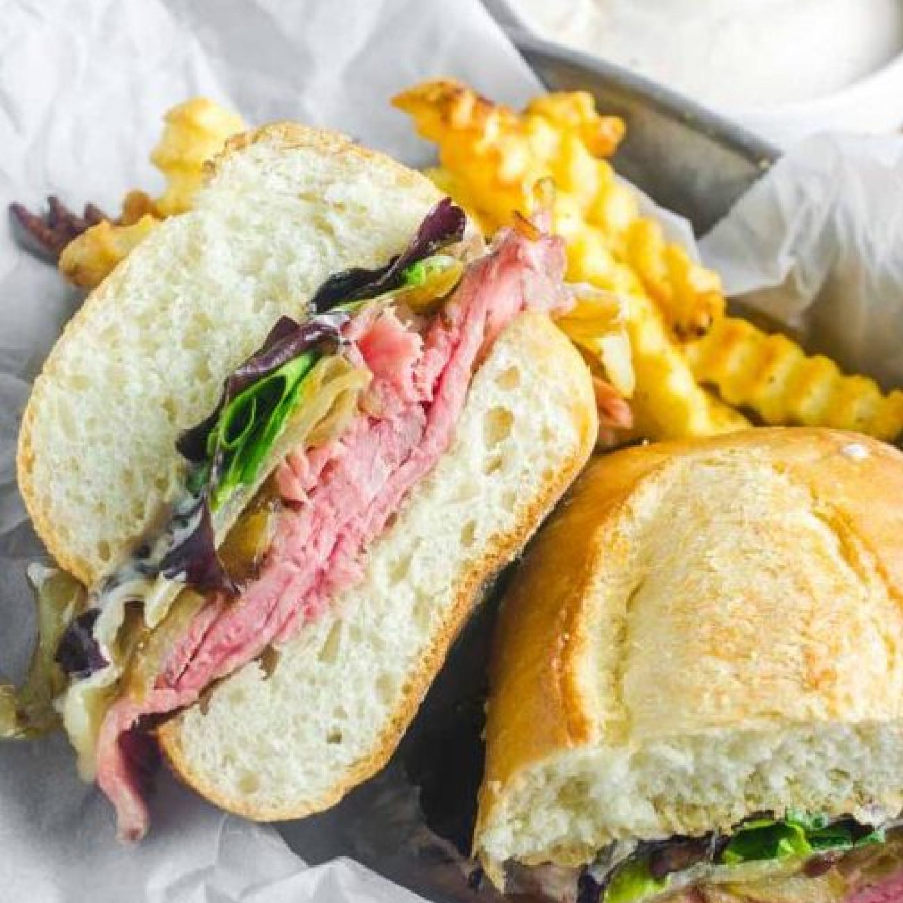 Roast Beef Panini With Horseradish