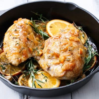 Roast Chicken Breasts With Oranges And