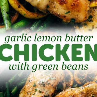 Roast Lemon- Garlic Chicken With Green