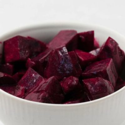 Roasted Beets With Raspberries