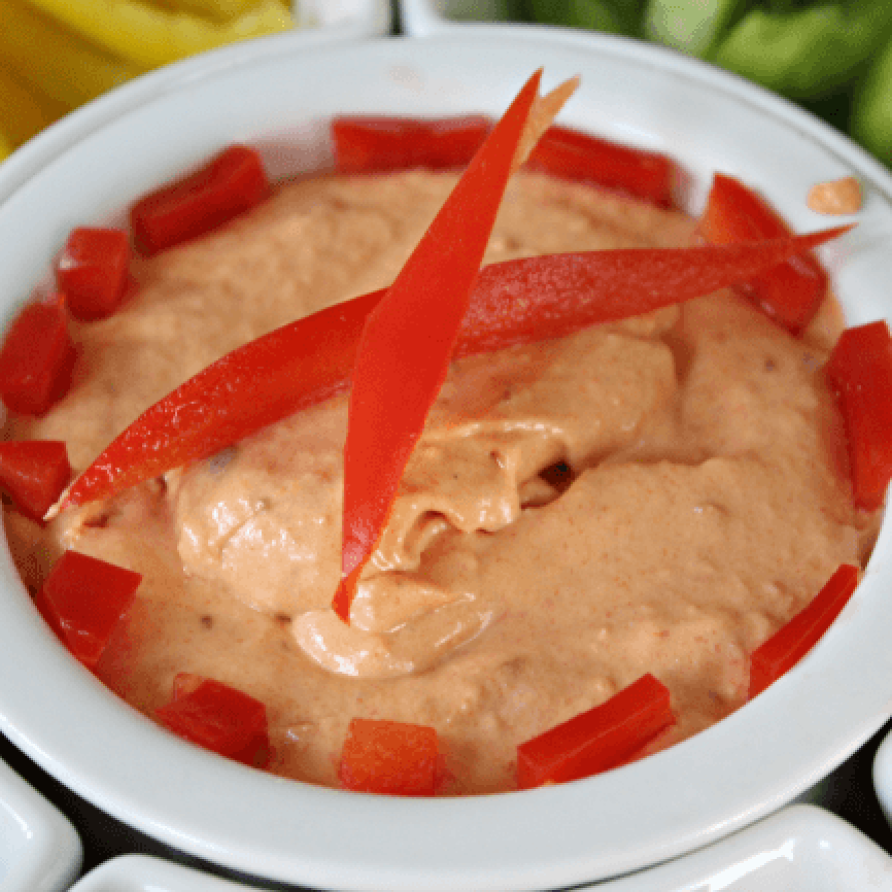 Roasted Bell Pepper Dip