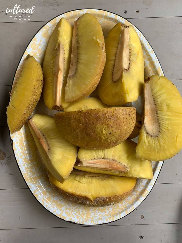 Roasted Breadfruit