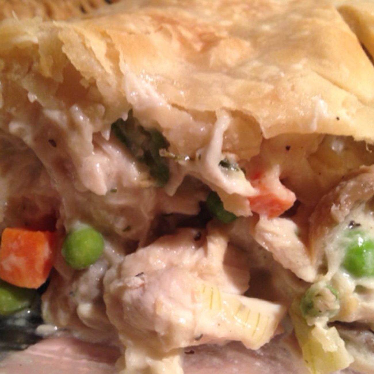 Roasted Chicken Pot Pie