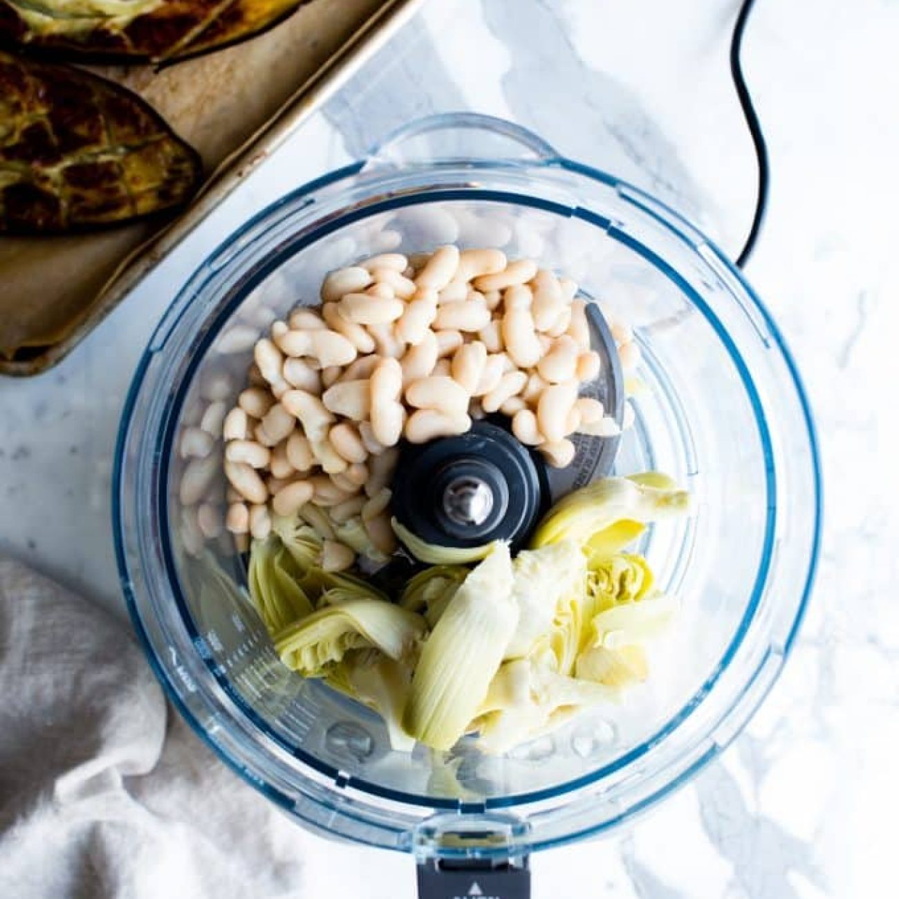 Roasted Eggplant and Creamy White Bean Delight