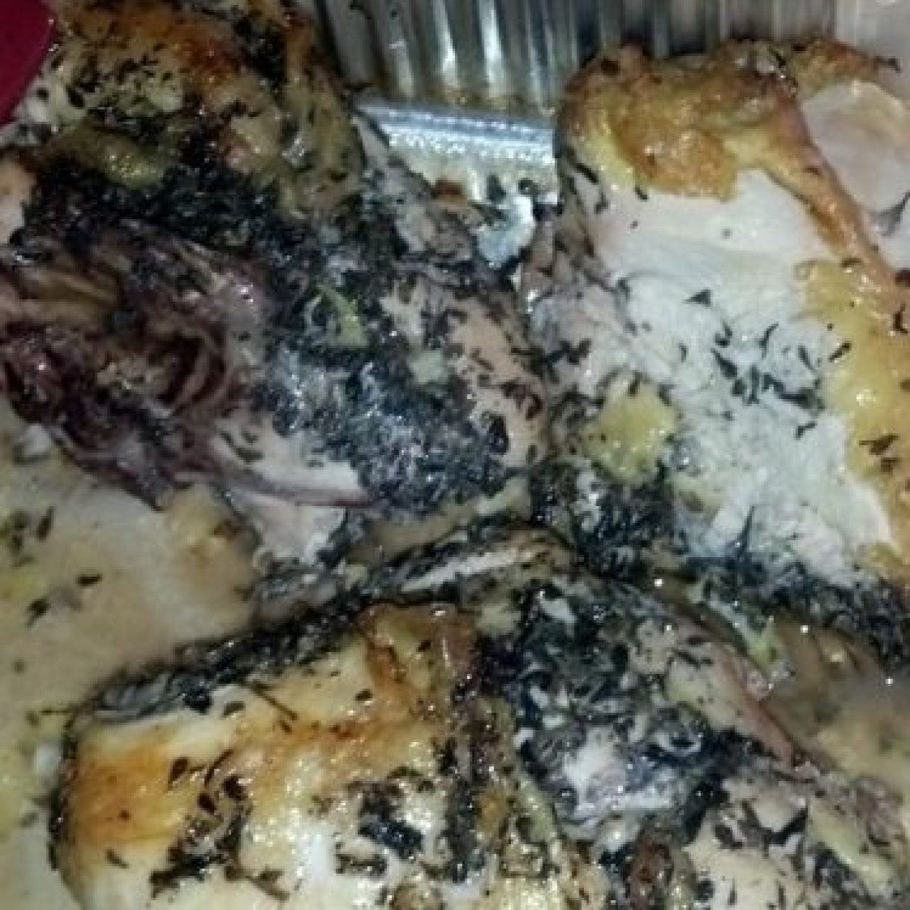 Roasted Garlic And Oregano Chicken Breasts