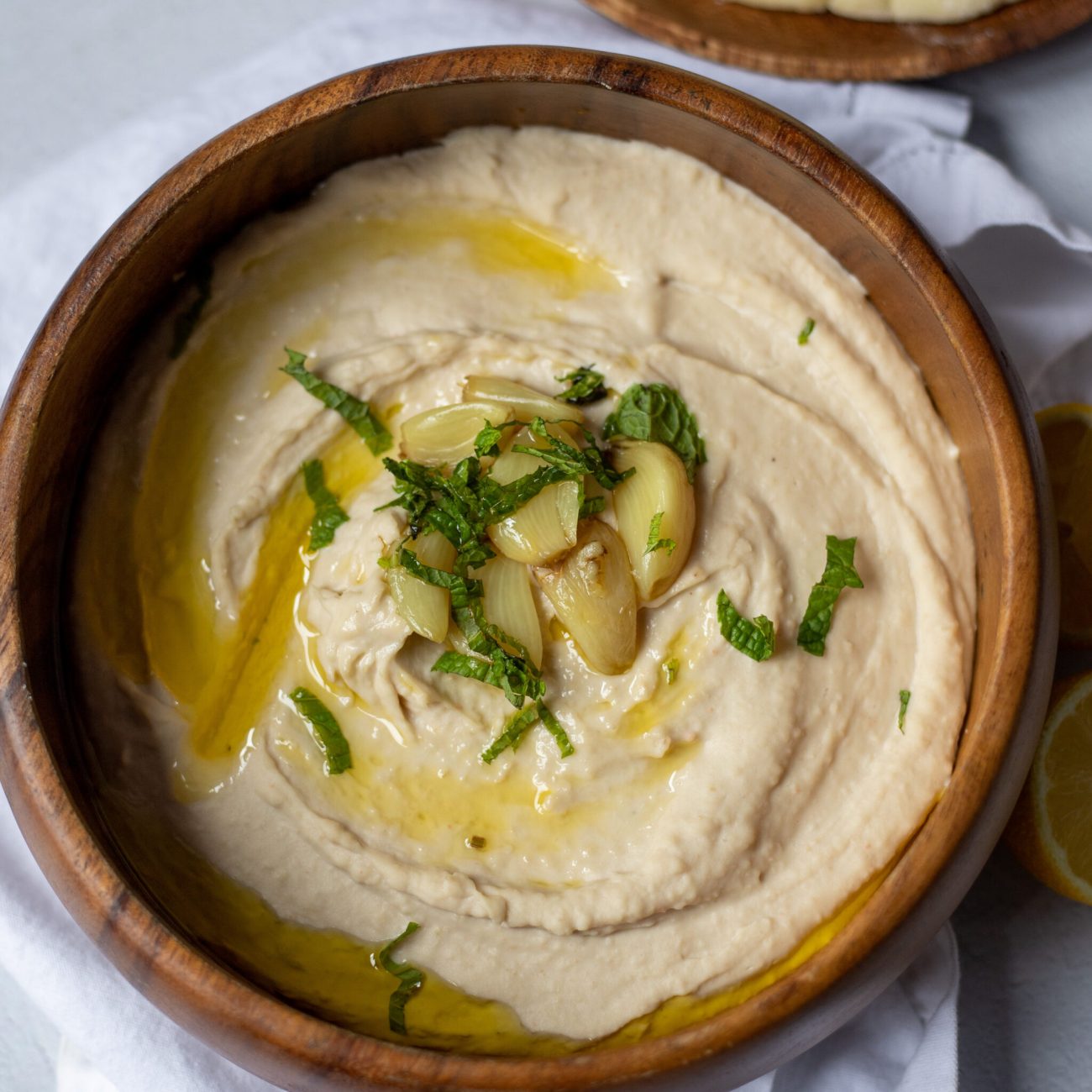 Roasted Garlic and Sage White Bean Spread Recipe