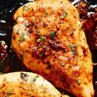 Roasted Garlic Chicken Breasts