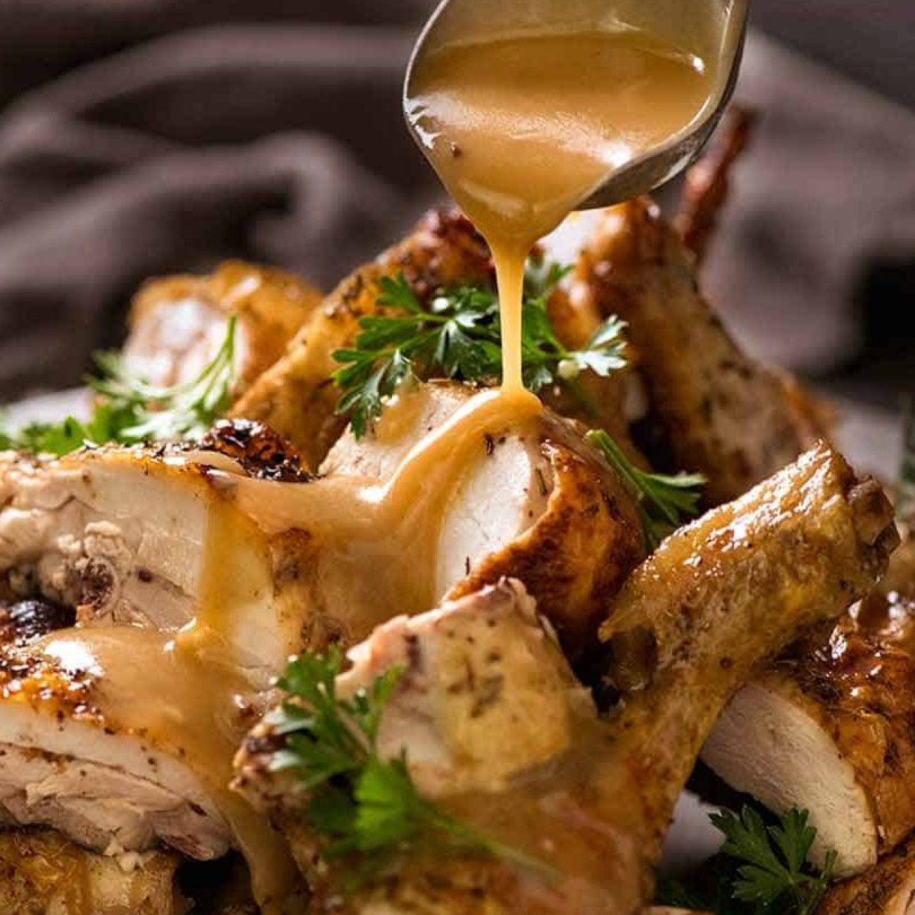 Roasted Herbed Chicken With Potatoes And