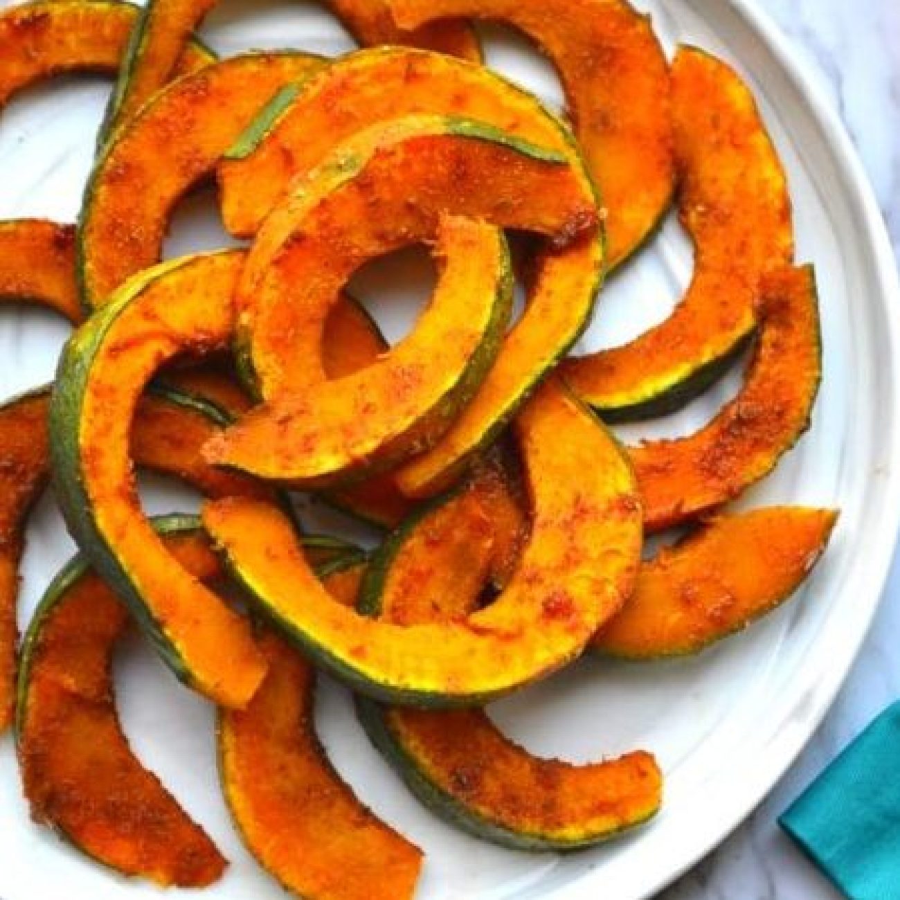 Roasted Kabocha Squash With Cumin Salt