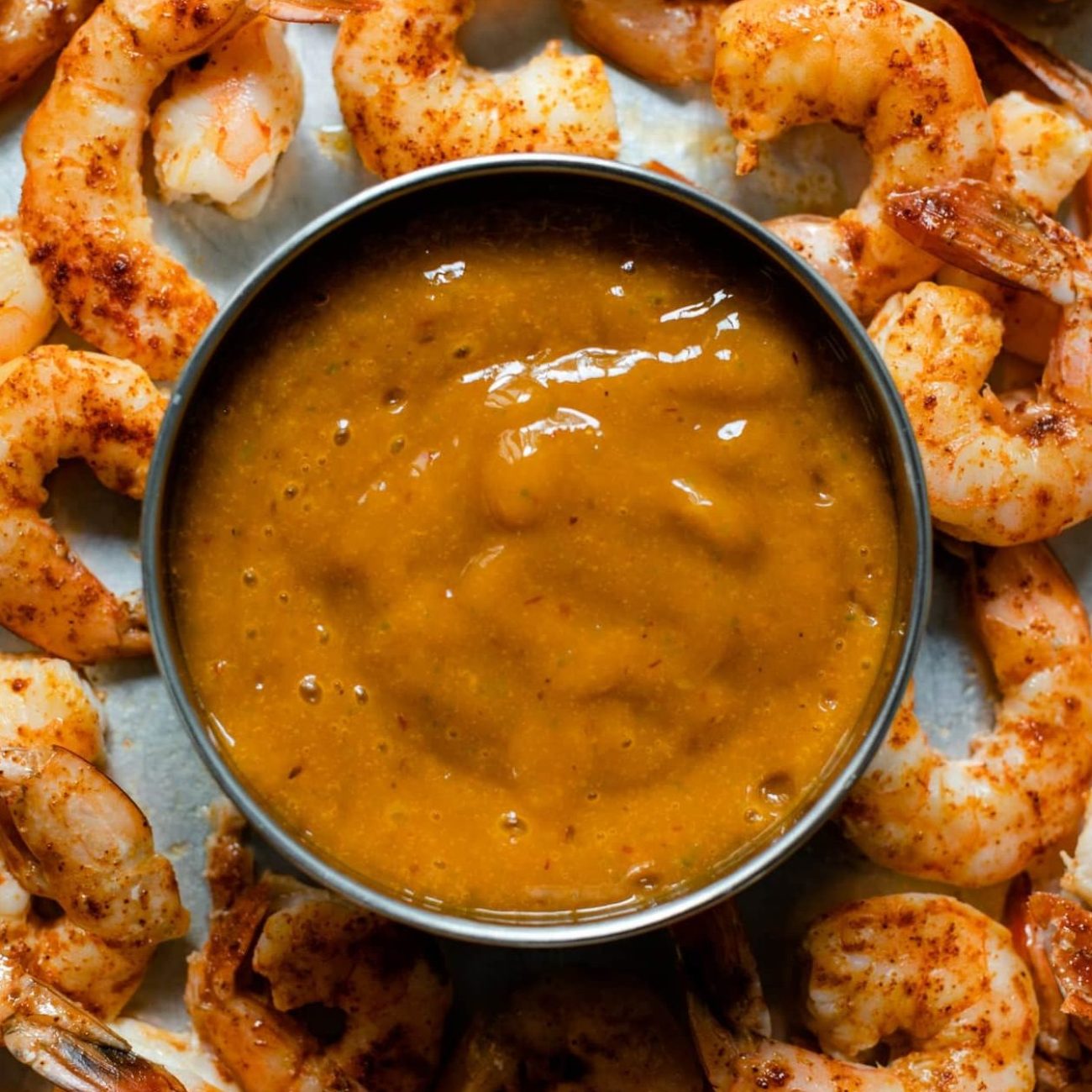 Roasted Orange Chipotle Shrimp