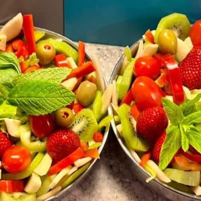 Roasted Pepper Salad Piperies Orektiko