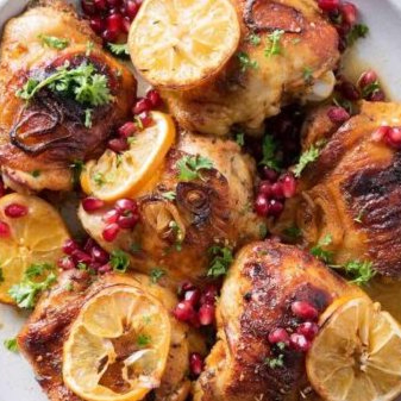 Roasted Pomegranate Chicken