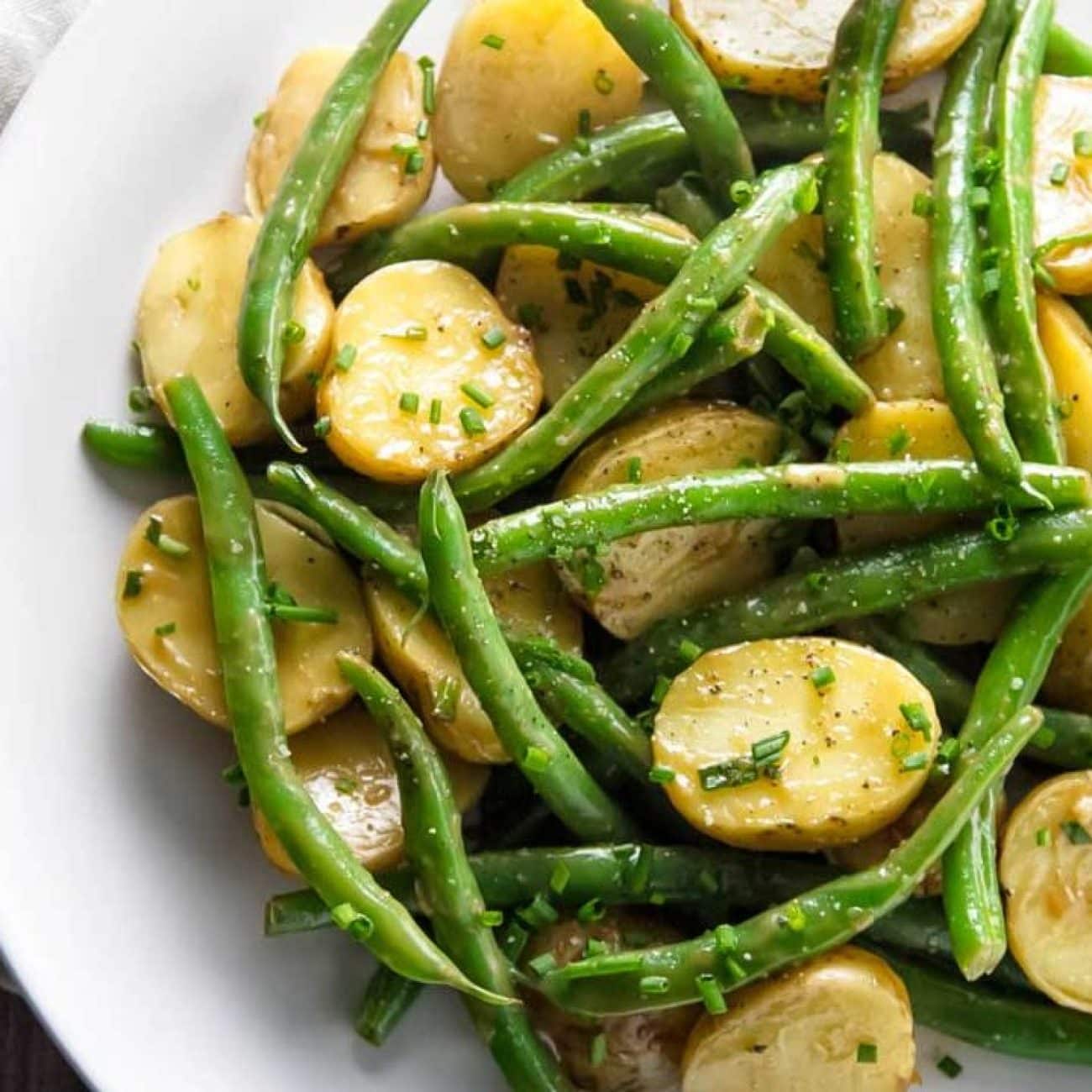 Roasted Potato And Green Bean Salad