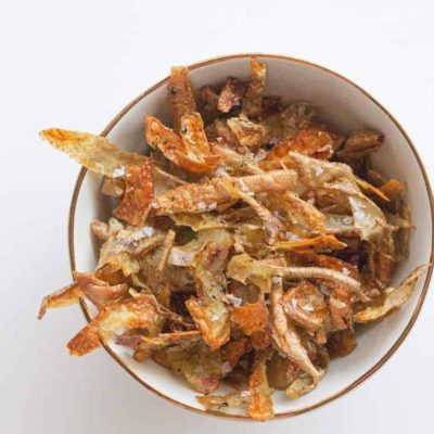 Roasted Potato Peels