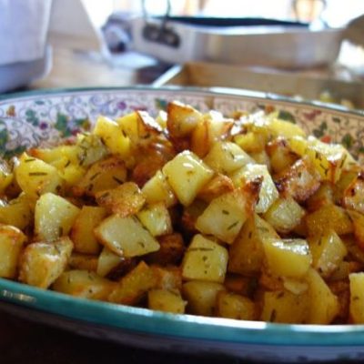 Roasted Potatoes With Rosemary And