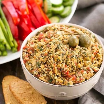 Roasted Red Pepper Artichoke Dip