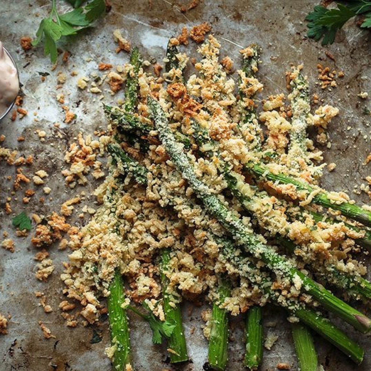 Roasted Red Pepper / Asparagus