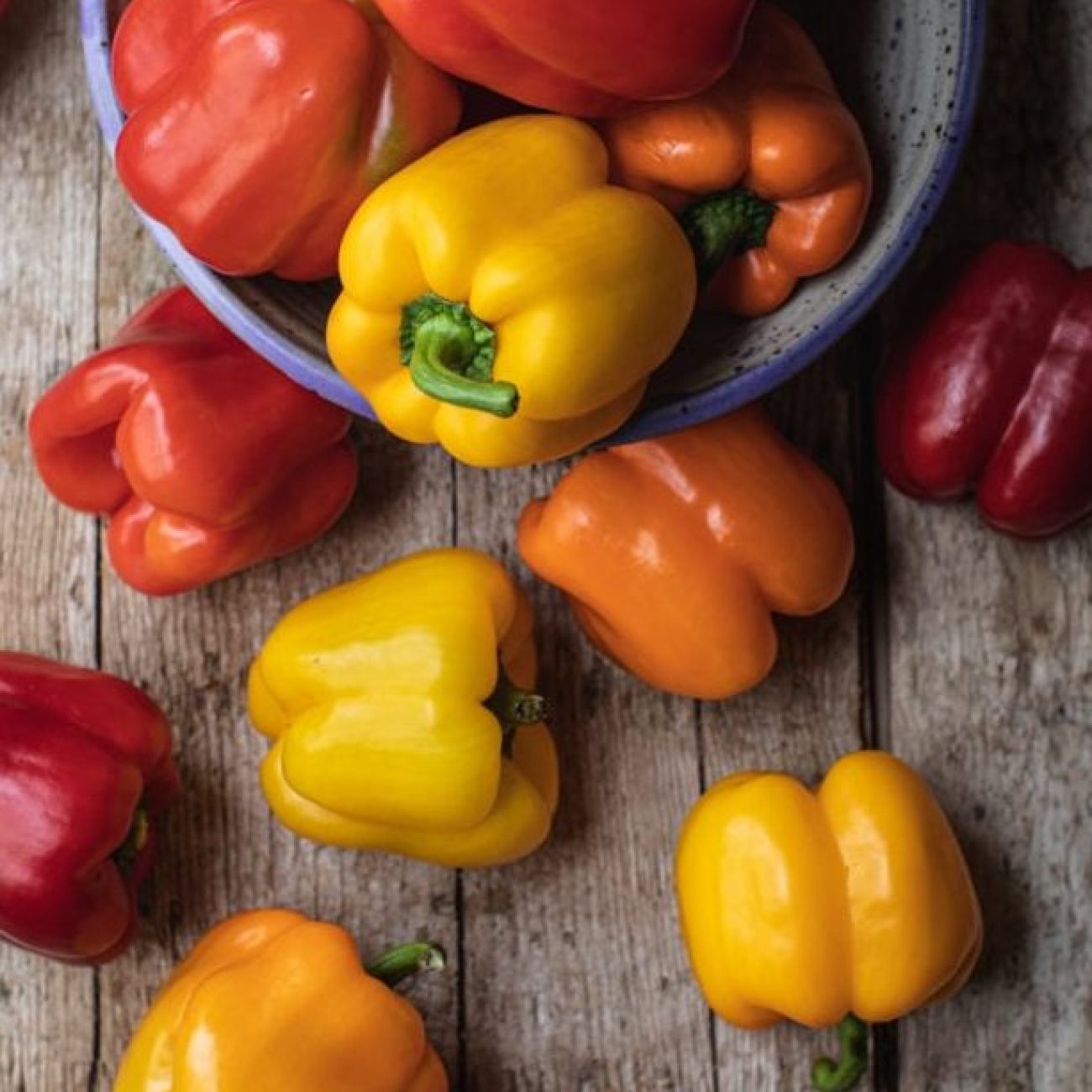 Roasted Red Pepper Cups For Creole Baked