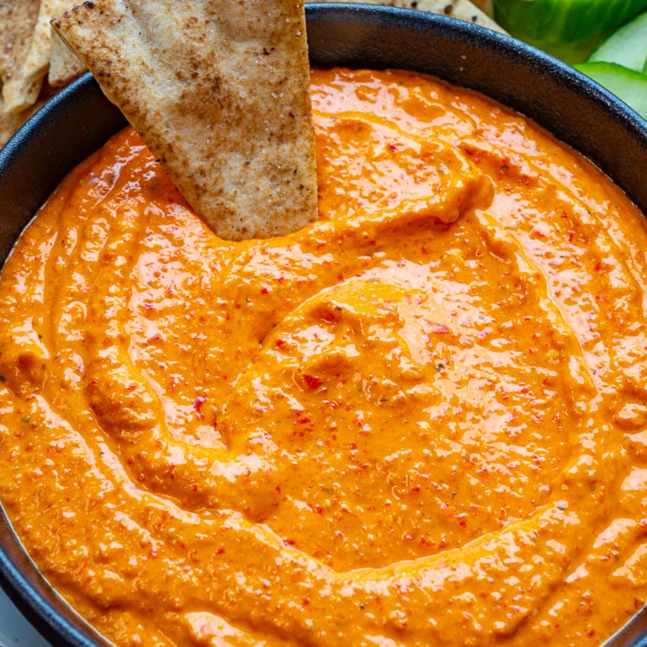 Roasted Red Pepper & Herb Dip