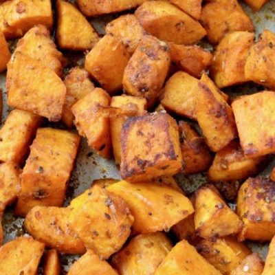 Roasted Sweet Potato Fries Or Rounds