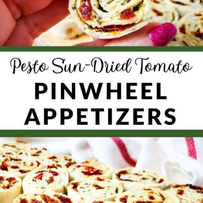 Rockstar Sundried Tomato Wrap Pinwheels