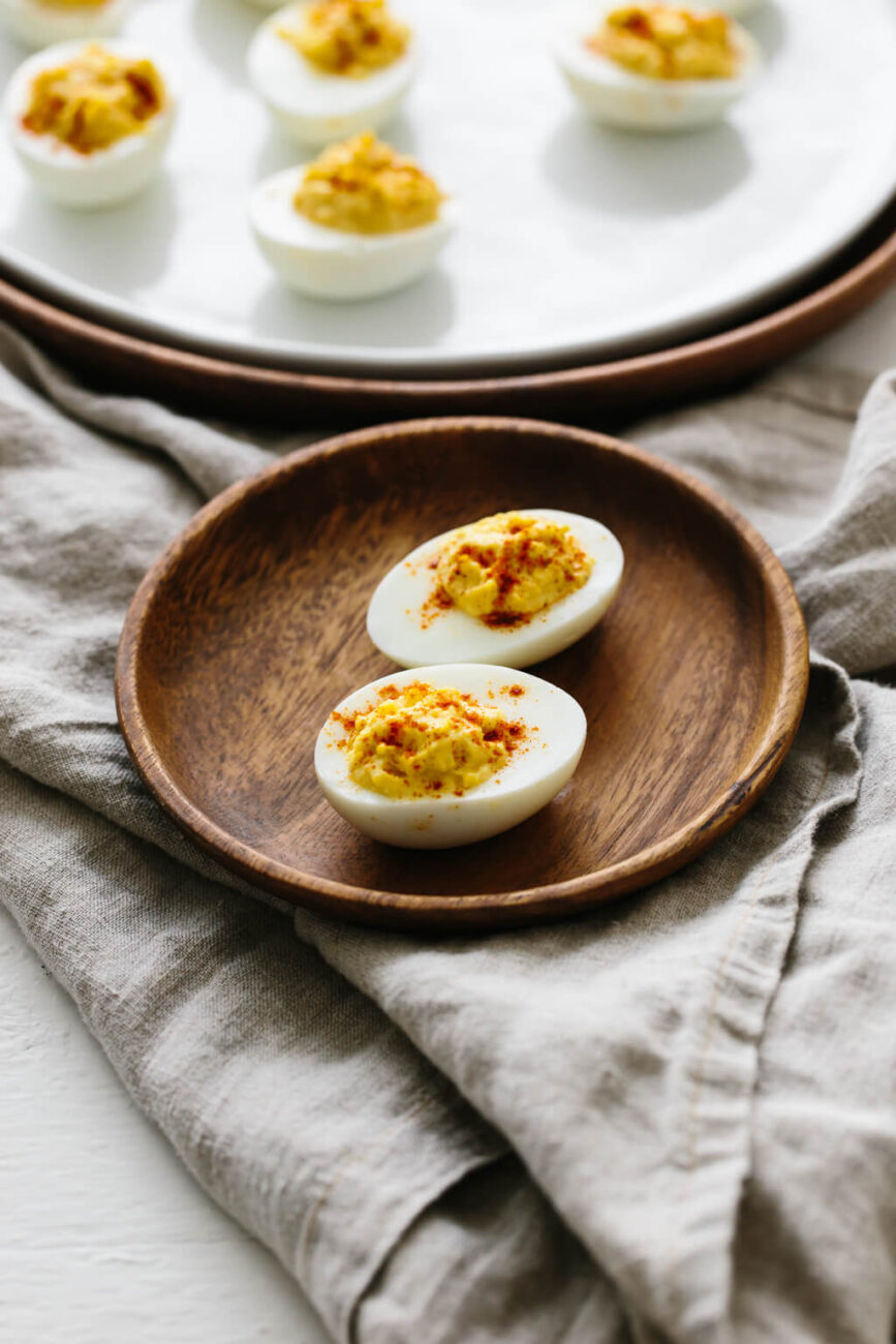 Rolled Deviled Eggs