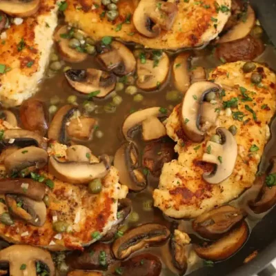 Romantic Chicken Scallopine With