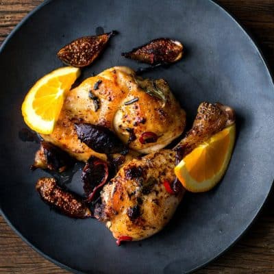 Rosemary Roast Chicken With Smothered