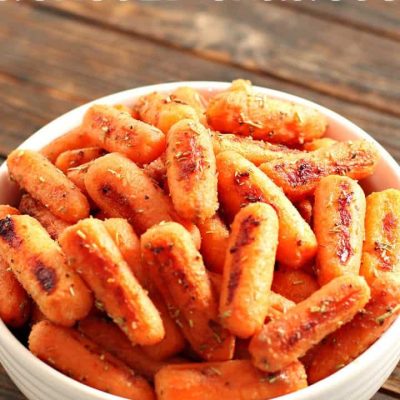 Rosemary- Roasted Carrots