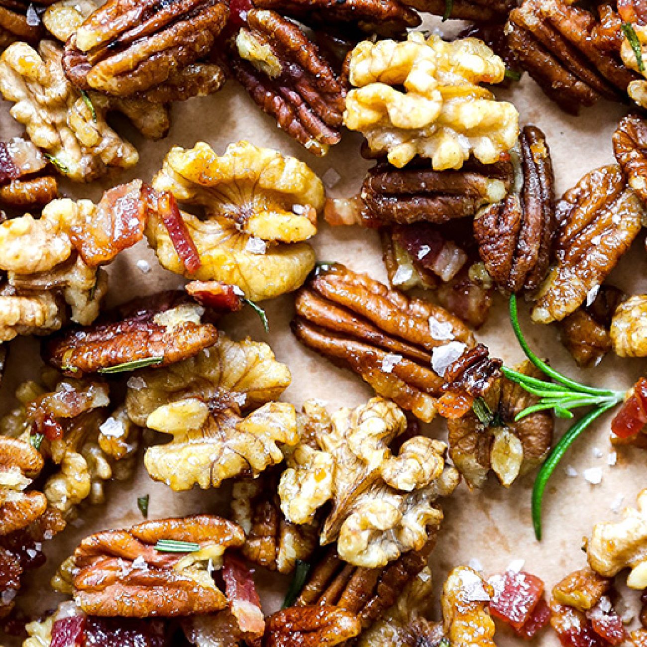 Rosemary Roasted Pecans