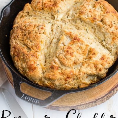 Rosemary Soda Bread With Edamame And Pea