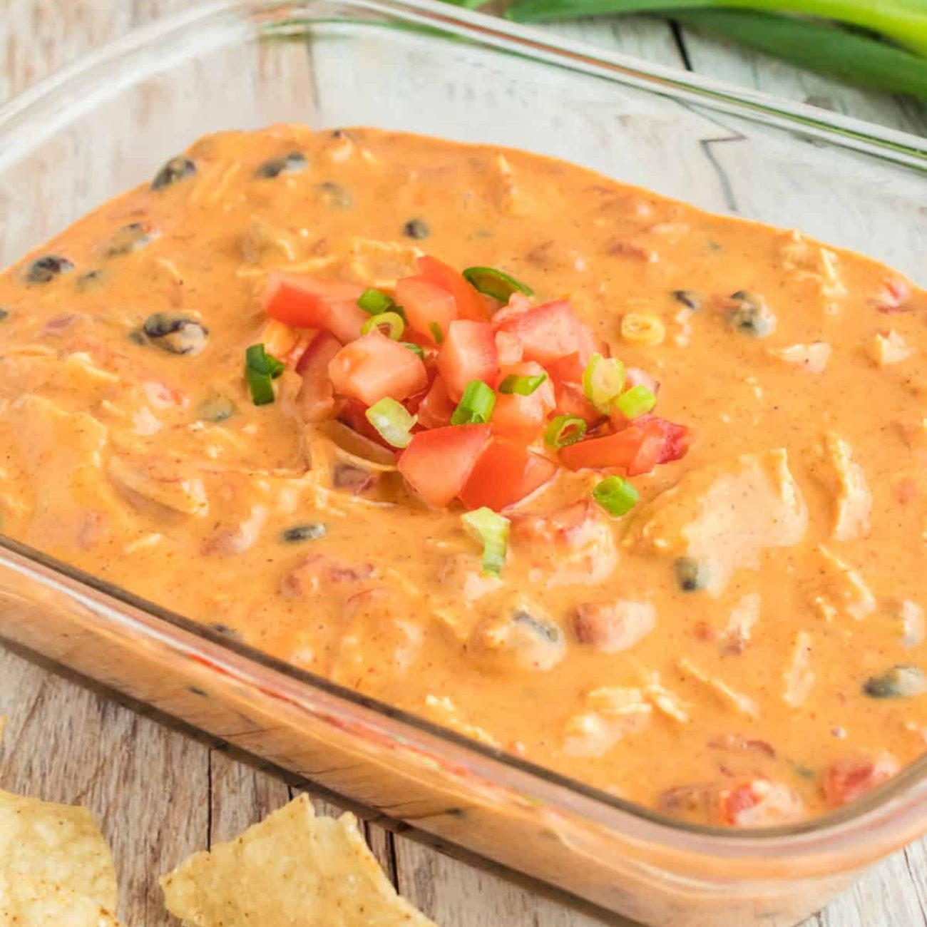 Rotel Cheese Dip W/ Beans